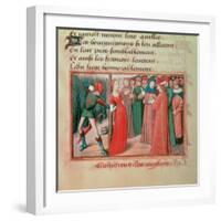 Joan of Arc at the Stake, Martial of Paris-null-Framed Giclee Print