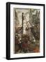 Joan of Arc at the Stake-null-Framed Giclee Print