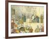 Joan of Arc being burnt at the stake, 30 May 1431-Louis Maurice Boutet De Monvel-Framed Giclee Print