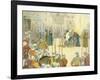 Joan of Arc being burnt at the stake, 30 May 1431-Louis Maurice Boutet De Monvel-Framed Giclee Print