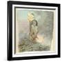 Joan of Arc Burned at the Stake in Rouen on 30 May 1431-A. Willette-Framed Photographic Print