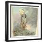 Joan of Arc Burned at the Stake in Rouen on 30 May 1431-A. Willette-Framed Photographic Print