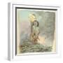 Joan of Arc Burned at the Stake in Rouen on 30 May 1431-A. Willette-Framed Photographic Print