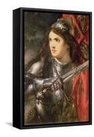 Joan of Arc (C.1412-31)-Sir John Gilbert-Framed Stretched Canvas