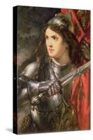 Joan of Arc (C.1412-31)-Sir John Gilbert-Stretched Canvas