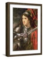 Joan of Arc (C.1412-31)-Sir John Gilbert-Framed Giclee Print