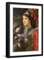 Joan of Arc (C.1412-31)-Sir John Gilbert-Framed Giclee Print