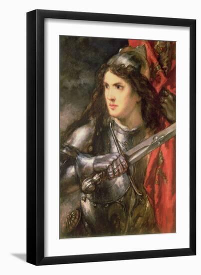 Joan of Arc (C.1412-31)-Sir John Gilbert-Framed Giclee Print