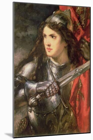 Joan of Arc (C.1412-31)-Sir John Gilbert-Mounted Giclee Print