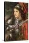 Joan of Arc (C.1412-31)-Sir John Gilbert-Stretched Canvas