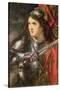 Joan of Arc (C.1412-31)-Sir John Gilbert-Stretched Canvas