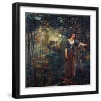 Joan Of Arc (C1412-1431)-Jules Bastien-Lepage-Framed Premium Giclee Print