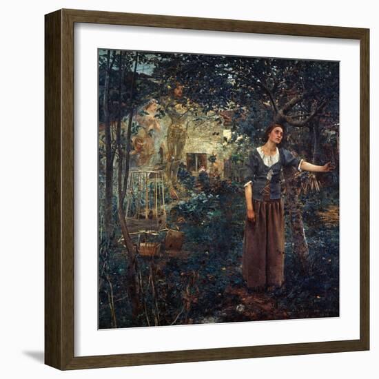 Joan Of Arc (C1412-1431)-Jules Bastien-Lepage-Framed Giclee Print