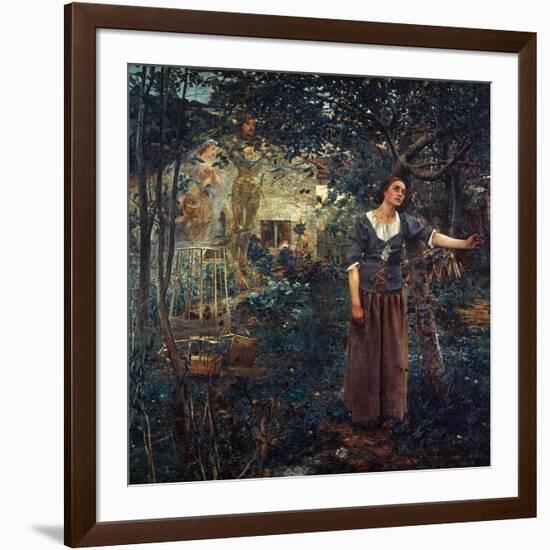 Joan Of Arc (C1412-1431)-Jules Bastien-Lepage-Framed Giclee Print