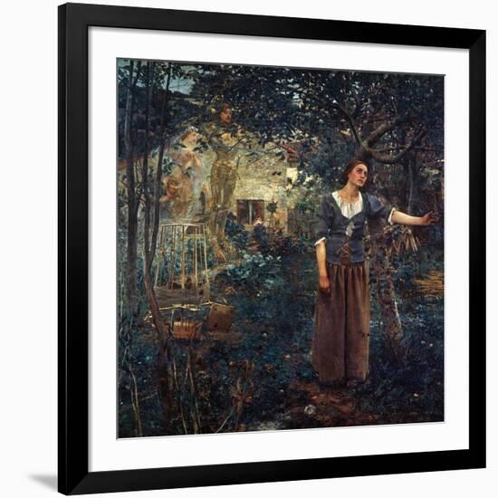 Joan Of Arc (C1412-1431)-Jules Bastien-Lepage-Framed Giclee Print