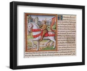 Joan of Arc (circa 1412-31) circa 1505-null-Framed Giclee Print