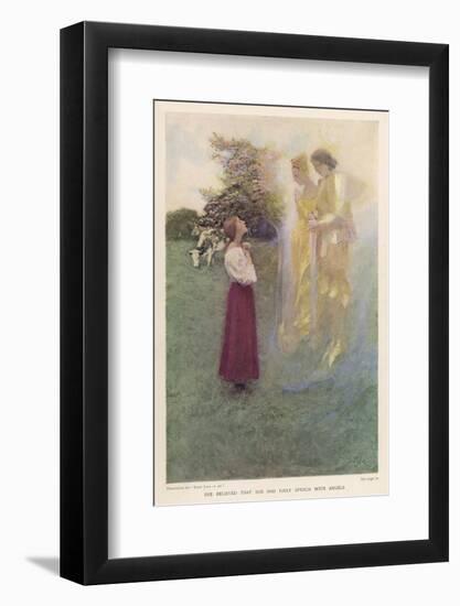 Joan of Arc French Heroine-Howard Pyle-Framed Photographic Print