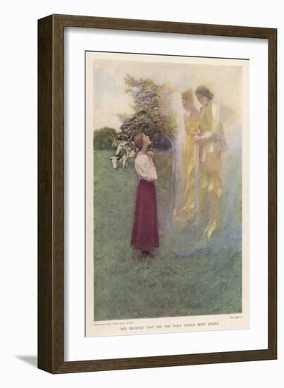 Joan of Arc French Heroine-Howard Pyle-Framed Photographic Print