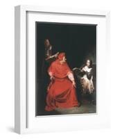 Joan of Arc in Prison, 1825-Paul Delaroche-Framed Giclee Print