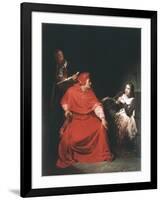 Joan of Arc in Prison, 1825-Paul Delaroche-Framed Giclee Print