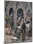 Joan of Arc Interrogated-Frederic Lix-Mounted Giclee Print