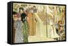 Joan of Arc is received by Charles VII of France-Louis Maurice Boutet De Monvel-Framed Stretched Canvas