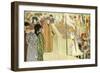 Joan of Arc is received by Charles VII of France-Louis Maurice Boutet De Monvel-Framed Giclee Print