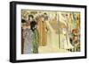 Joan of Arc is received by Charles VII of France-Louis Maurice Boutet De Monvel-Framed Giclee Print