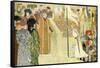 Joan of Arc is received by Charles VII of France-Louis Maurice Boutet De Monvel-Framed Stretched Canvas
