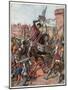 Joan of Arc is taken prisoner on May 23rd 1430 and is handed over to the English at Compiegne-Frederic Lix-Mounted Giclee Print