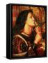 Joan of Arc Kissing the Sword of Deliverance, 1863-Dante Gabriel Rossetti-Framed Stretched Canvas