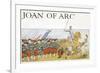 Joan of Arc leading the French army-Louis Maurice Boutet De Monvel-Framed Giclee Print
