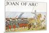 Joan of Arc leading the French army-Louis Maurice Boutet De Monvel-Mounted Giclee Print