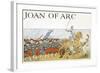 Joan of Arc leading the French army-Louis Maurice Boutet De Monvel-Framed Giclee Print