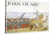 Joan of Arc leading the French army-Louis Maurice Boutet De Monvel-Stretched Canvas