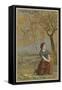 Joan of Arc Listening to Voices-null-Framed Stretched Canvas