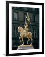 Joan of Arc, Monument in Paris-Emmanuel Fremiet-Framed Photographic Print