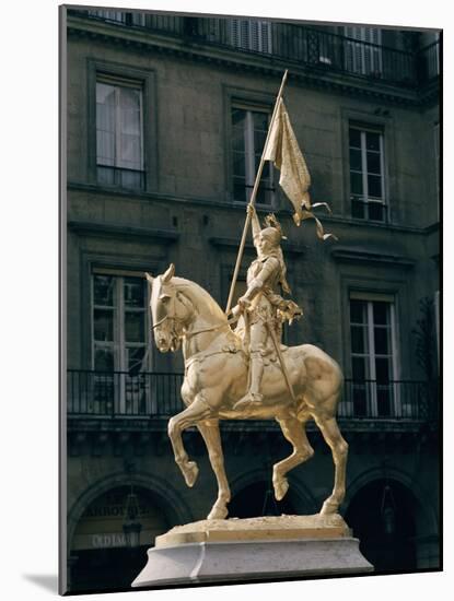 Joan of Arc, Monument in Paris-Emmanuel Fremiet-Mounted Photographic Print