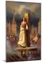 Joan of Arc's Death at the Stake, 1843-Hermann Anton Stilke-Mounted Giclee Print