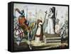 Joan of Arc's Death Made in Wissembourg in Alsace, France-null-Framed Stretched Canvas