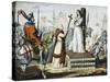 Joan of Arc's Death Made in Wissembourg in Alsace, France-null-Stretched Canvas
