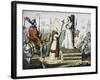 Joan of Arc's Death Made in Wissembourg in Alsace, France-null-Framed Giclee Print