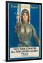 "Joan of Arc Saved France: Save Your Country, Buy War Savings Stamps", 1918-William Haskell Coffin-Framed Giclee Print