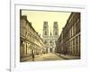 Joan of Arc Street, Orléans, France, C.1890-C.1900-null-Framed Giclee Print