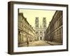 Joan of Arc Street, Orléans, France, C.1890-C.1900-null-Framed Giclee Print