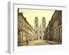 Joan of Arc Street, Orléans, France, C.1890-C.1900-null-Framed Giclee Print