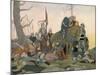 Joan of Arc surveys French casualties-Louis Maurice Boutet De Monvel-Mounted Giclee Print