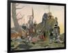 Joan of Arc surveys French casualties-Louis Maurice Boutet De Monvel-Framed Giclee Print