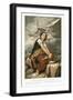 Joan of Arc, the Maid of Orleans, 15th Century French Patriot and Martyr, Mid 19th Century-Francois Leon Benouville-Framed Giclee Print