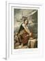 Joan of Arc, the Maid of Orleans, 15th Century French Patriot and Martyr, Mid 19th Century-Francois Leon Benouville-Framed Giclee Print